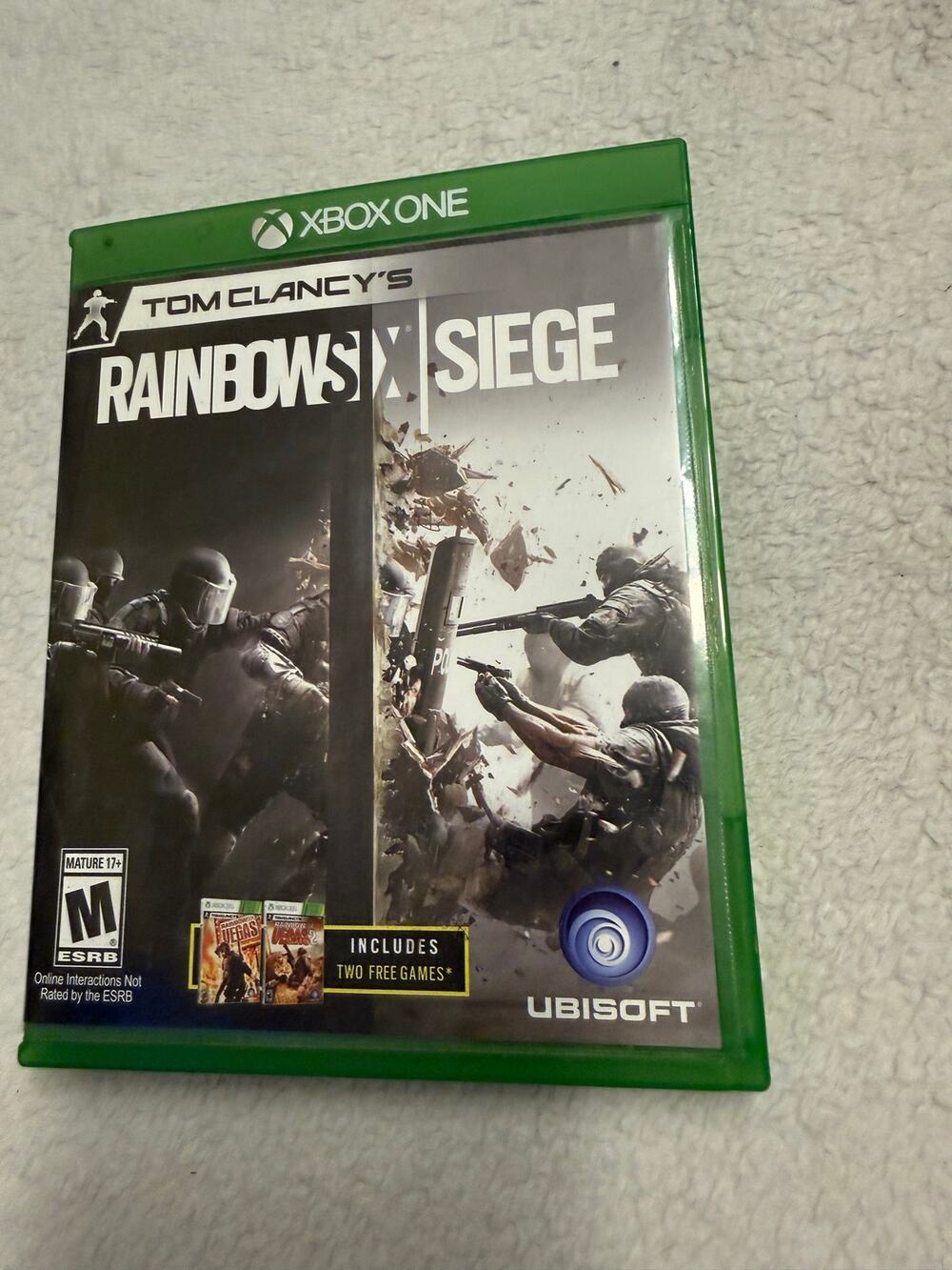 Tom Clancy’s Rainbow Six Siege Xbox One Disc Case Inserts Tested Ubisoft